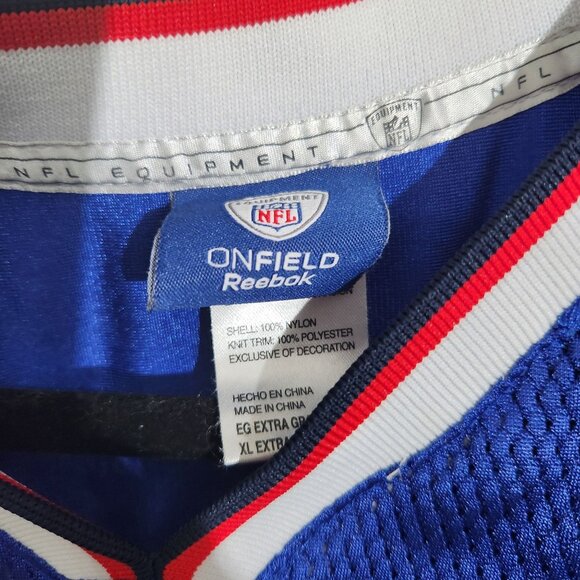 Buffalo Bills #13 Reebok NFL Onfield Jersey Extra Large XL Blue Red White - Picture 4 of 12